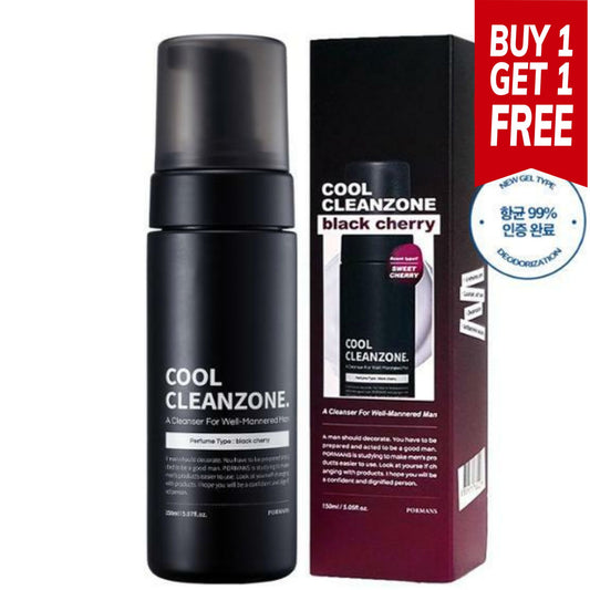 [買1送1] 男士私密清潔泡沫 (原版黑櫻桃味) 150ml